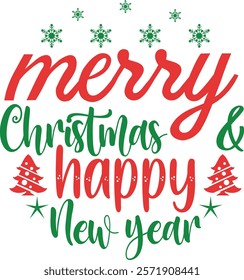 Festive Christmas Round Sign Bundle