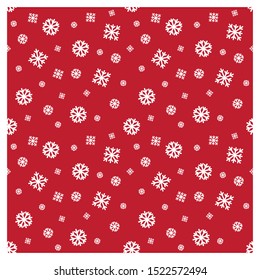 Festive Christmas seamless pattern/print background in vector - Suitable for Packaging, web design, graphics, fashion textiles, wallpaper and etc.