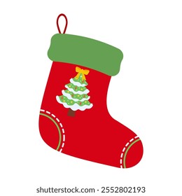 Festive Christmas Stockings with Holiday Patterns