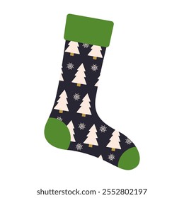 Festive Christmas Stockings with Holiday Patterns