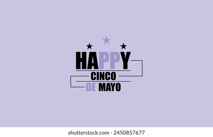 Festive Cinco de Mayo Typography Design for Your Celebration