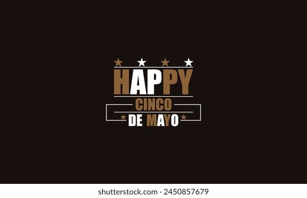 Festive Cinco de Mayo Typography Design for Your Celebration