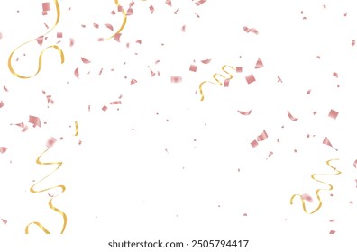 Festive color  with place for text design with colorful confetti for party celebration
