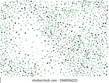 Festive color rectangle confetti background. Abstract frame confetti texture for holiday, postcard, poster, website, carnivals, birthday and children's parties. Cover confetti mock-up. Wedding card 