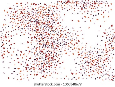 Festive color rectangle confetti background. Abstract frame confetti texture for holiday, postcard, poster, website, carnivals, birthday and children's parties. Cover confetti mock-up. Wedding card 