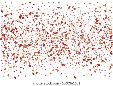 Festive color rectangle confetti background. Abstract frame confetti texture for holiday, postcard, poster, website, carnivals, birthday and children's parties. Cover confetti mock-up. Wedding card 