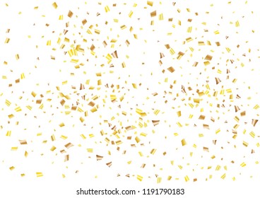 Festive color rectangle confetti background. Abstract frame confetti texture for holiday, postcard, poster, website, carnival, birthday, children's parties. Cover confetti mock-up. Wedding card layout