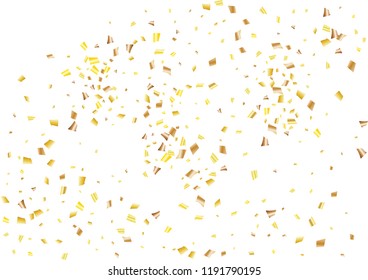 Festive color rectangle confetti background. Abstract frame confetti texture for holiday, postcard, poster, website, carnival, birthday, children's parties. Cover confetti mock-up. Wedding card layout