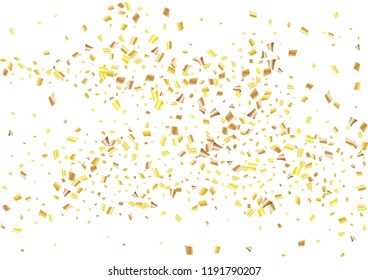 Festive color rectangle confetti background. Abstract frame confetti texture for holiday, postcard, poster, website, carnival, birthday, children's parties. Cover confetti mock-up. Wedding card layout
