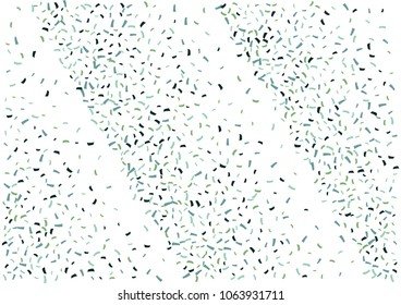 Festive color ribbon confetti background. Abstract frame confetti texture for holiday, postcard, poster, website, carnivals, birthday and children's parties. Cover confetti mock-up. Wedding card 