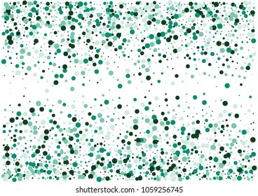 Festive color round confetti background. Abstract frame confetti texture for holiday, postcard, poster, website, carnivals, birthday and children's parties. Cover confetti mock-up. Wedding card layout
