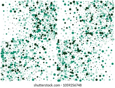 Festive color round confetti background. Abstract frame confetti texture for holiday, postcard, poster, website, carnivals, birthday and children's parties. Cover confetti mock-up. Wedding card layout