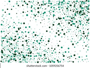 Festive color round confetti background. Abstract frame confetti texture for holiday, postcard, poster, website, carnivals, birthday and children's parties. Cover confetti mock-up. Wedding card layout