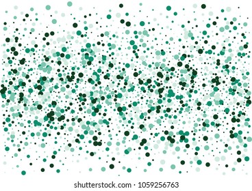 Festive color round confetti background. Abstract frame confetti texture for holiday, postcard, poster, website, carnivals, birthday and children's parties. Cover confetti mock-up. Wedding card layout