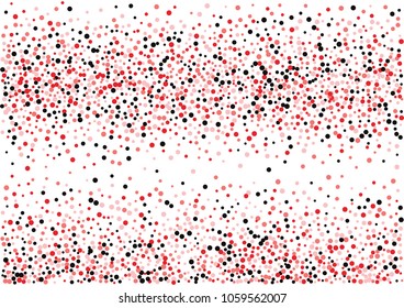 Festive color round confetti background. Abstract frame confetti texture for holiday, postcard, poster, website, carnivals, birthday and children's parties. Cover confetti mock-up. Wedding card layout