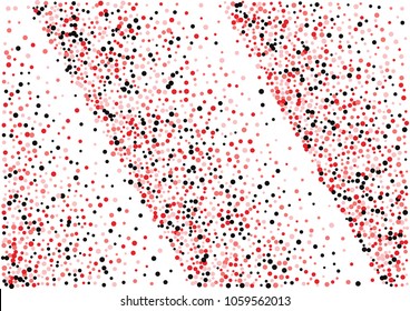 Festive color round confetti background. Abstract frame confetti texture for holiday, postcard, poster, website, carnivals, birthday and children's parties. Cover confetti mock-up. Wedding card layout