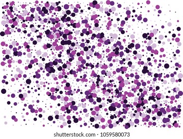 Festive color round confetti background. Abstract frame confetti texture for holiday, postcard, poster, website, carnivals, birthday and children's parties. Cover confetti mock-up. Wedding card layout