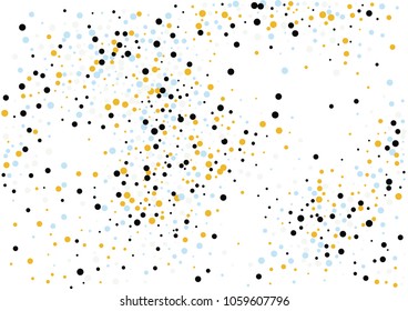 Festive color round confetti background. Abstract frame confetti texture for holiday, postcard, poster, website, carnivals, birthday and children's parties. Cover confetti mock-up. Wedding card layout