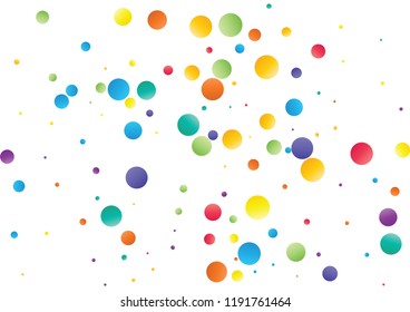 Festive color round confetti background. Abstract frame confetti texture for holiday, postcard, poster, website, carnivals, birthday and children's parties. Cover confetti mock-up. Wedding card layout