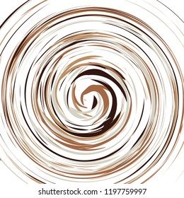 Festive color round line background. Abstract twisted frame linen texture for holiday, postcard, poster, website, carnival, birthday, children's party. Spiral line cover mock-up. Wedding card layout