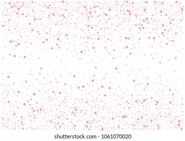 Festive color star confetti background. Abstract frame confetti texture for holiday, postcard, poster, website, carnivals, birthday and children's parties. Cover confetti mock-up. Wedding star layout