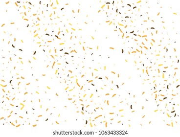 Festive color strip confetti background. Abstract frame confetti texture for holiday, postcard, poster, website, carnivals, birthday and children's parties. Cover confetti mock-up. Wedding card 