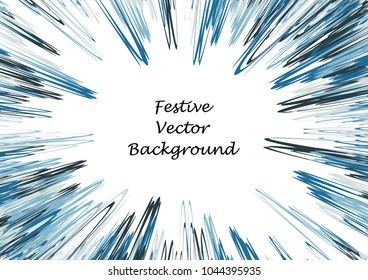 Festive colorful abstract pattern. Flash burst ray vector line texture for holidays, postcards, posters, web, carnivals, birthday, children's parties. Cover comic mock-up. New year, Christmas theme