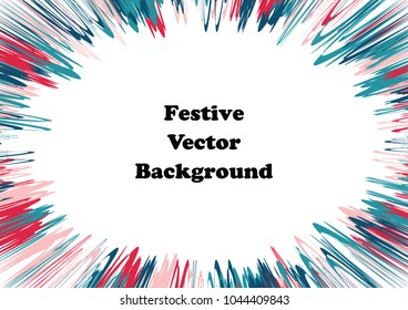 Festive colorful abstract pattern. Flash burst ray vector line texture for holidays, postcards, posters, web, carnivals, birthday, children's parties. Cover comic mock-up. New year, Christmas theme