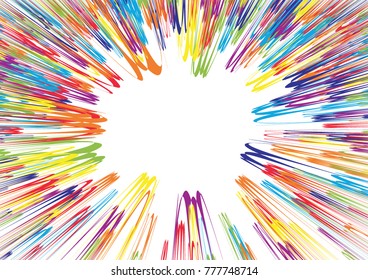 Festive colorful abstract pattern. Flash burst ray vector line texture for holidays, postcards, posters, websites, carnivals, birthday and children's parties. Cover mock-up. New year, Christmas theme