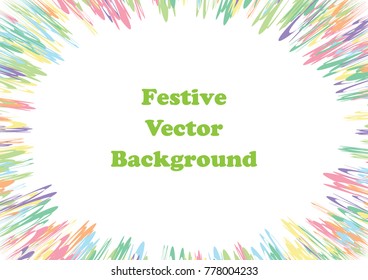 Festive colorful abstract pattern. Flash burst ray vector line texture for holidays, postcards, posters, web, carnivals, birthday, children's parties. Cover comic mock-up. New year, Christmas theme