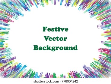 Festive colorful abstract pattern. Flash burst ray vector line texture for holidays, postcards, posters, web, carnivals, birthday, children's parties. Cover comic mock-up. New year, Christmas theme