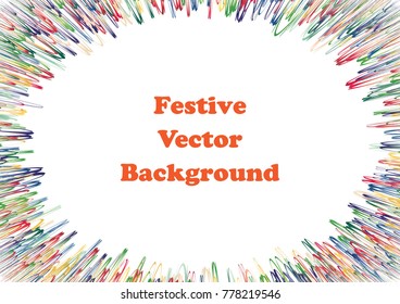 Festive colorful abstract pattern. Flash burst ray vector line texture for holidays, postcards, posters, web, carnivals, birthday, children's parties. Cover comic mock-up. New year, Christmas theme