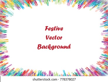 Festive colorful abstract pattern. Flash burst ray vector line texture for holidays, postcards, posters, web, carnivals, birthday, children's parties. Cover comic mock-up. New year, Christmas theme