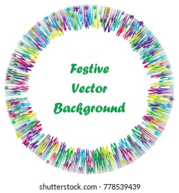 Festive colorful abstract pattern. Flash burst ray vector line texture for holidays, postcards, posters, web, carnivals, birthday, children's parties. Cover comic mock-up. New year, Christmas theme