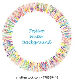 Festive colorful abstract pattern. Flash burst ray vector line texture for holidays, postcards, posters, web, carnivals, birthday, children's parties. Cover comic mock-up. New year, Christmas theme