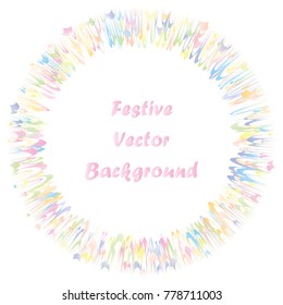 Festive colorful abstract pattern. Flash burst ray vector line texture for holidays, postcards, posters, web, carnivals, birthday, children's parties. Cover comic mock-up. New year, Christmas theme
