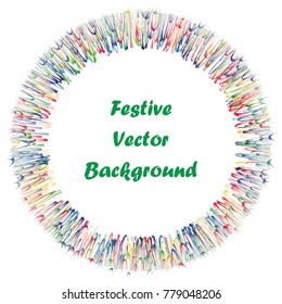 Festive colorful abstract pattern. Flash burst ray vector line texture for holidays, postcards, posters, web, carnivals, birthday, children's parties. Cover comic mock-up. New year, Christmas theme