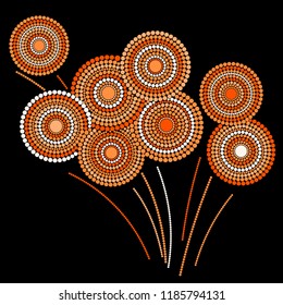 Festive colorful fireworks explosion background cartoon vector illustration. Minimal 2019 New Year fireworks flat celebration graphic design. Stary cracker explosion of circle dots isolated.