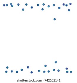 Festive colorful round confetti background. Vector illustration for decoration of holidays, postcards, posters, websites, birthday and children's parties.