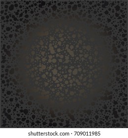 Festive confetti bubbles background. Gold and silver. Good for Merry Christmas, New year, Birthdays backgrounds and frames. Vector Illustration.