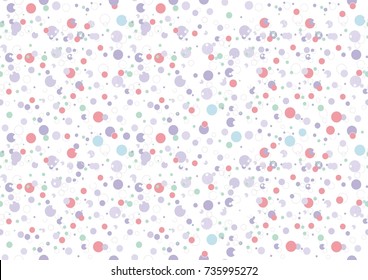 Festive confetti on a white background. Stylish texture for holidays and events. Christmas and New year theme. Cover mock-up. 