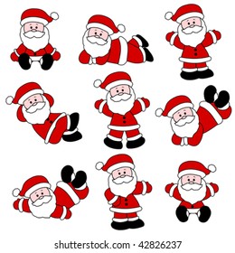 Festive Cute Santa Set