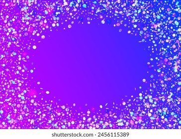 Festive Effect. Carnaval Burst. Laser Concept. Light Isolated Illustration. Digital Dust. Pink Glare Serpentine. Modern Poster. Rainbow Tinsel. Blue Festive Effect