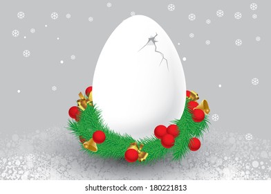 festive egg