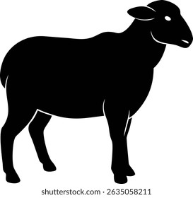 Festive eid al-adha vector illustration with clean design, perfect for eid mubarak cards, featuring islamic festival elements on white background