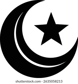 Ilustração do vetor de eid al-adha festiva com design limpo, perfeito para cartões de eid mubarak, apresentando elementos do festival islâmico sobre fundo branco