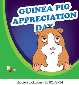 A festive event celebrated in june - Guinea Pig Appreciation Day