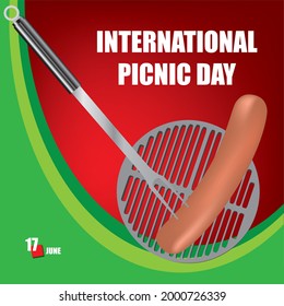 A festive event celebrated in june - International Picnic Day
