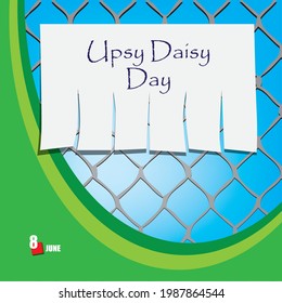 A festive event celebrated in june - Upsy Daisy Day