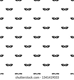 Festive event mask pattern seamless vector repeat geometric for any web design